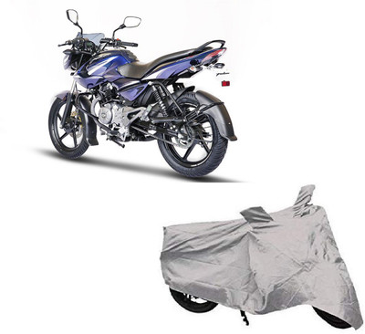 COVER POINT Waterproof Two Wheeler Cover for Bajaj(Pulsar 135 LS DTS-i, Grey)