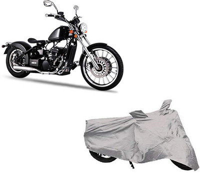 COVER POINT Waterproof Two Wheeler Cover for FAB Regal Raptor(Bobber 350, Grey)