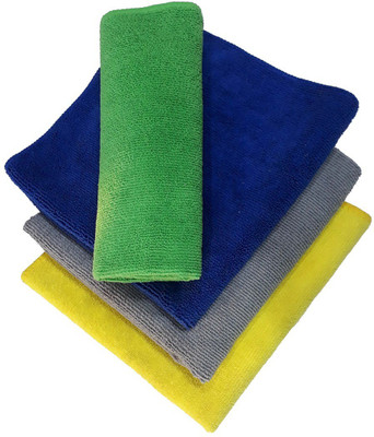SOMUDEE Wet Microfiber Cleaning Cloth(4 Units)