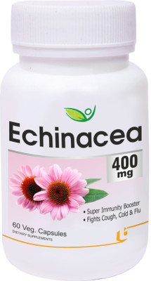 BIOTREX NUTRACEUTICALS Echinacea 400mg - 60 Veg Capsule(60 No)