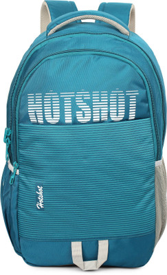

Hot Shot School, College, Tution,Casual Trip Tour Backpack for Men & Women with rain cover Waterproof Multipurpose Bag(Green, Blue, 35 L)