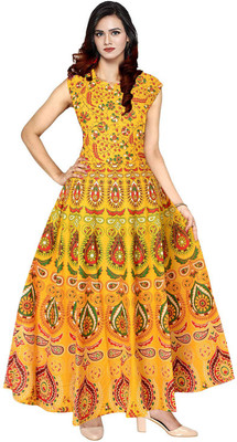 Dev Fashion Women Maxi Multicolor Full Length Dress