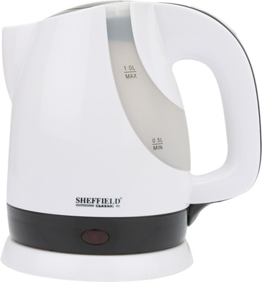 SHEFFIELD KMK-SH-7001 Electric Kettle(1 L, White)