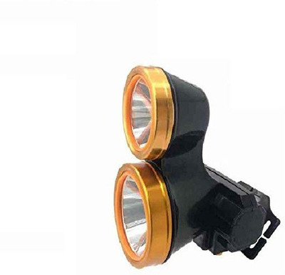 Rocklight HASRU 40+35W LASER TORCH LIGHT DUAL CHOICE 4 hrs Lantern Emergency Light(Black)