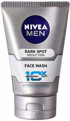 Nivea Men 10X Dark Spot Reduction  For Men 100ML Face Wash(100 ml)