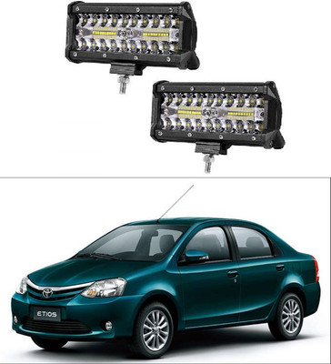 PRTEK LED Fog Lamp Unit for Toyota Etios