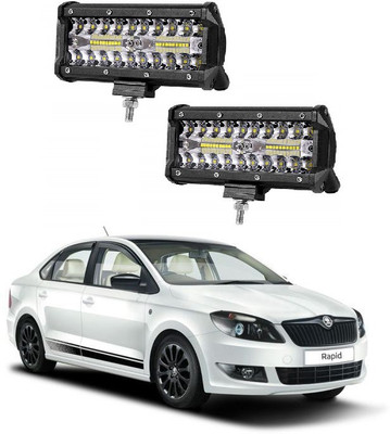 PRTEK LED Fog Lamp Unit for Skoda Rapid