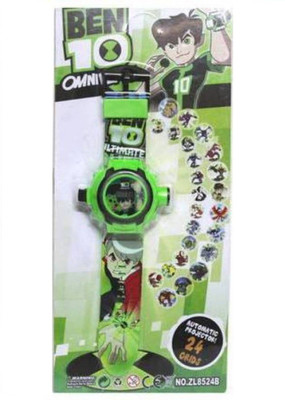 TechWiz BEN10 KIDS PROJECTOR WATCH(Green)