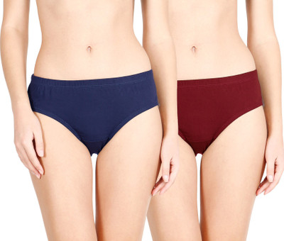 Rupa Women Hipster Multicolor Panty (Pack of 2)