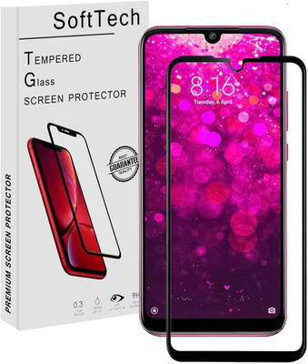 SoftTech Edge To Edge Tempered Glass for Mi Redmi 7, Mi Redmi Y3(Pack of 1)
