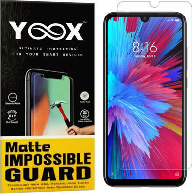 YOOX Impossible Screen Guard for Mi Redmi Note 7, Mi Redmi Note 7 Pro, Mi Redmi Note 7S(Pack of 1)