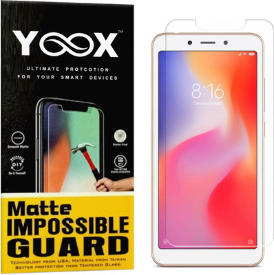 Yoox Impossible Screen Guard for Mi Redmi 6(Pack of 1)