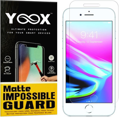 Yoox Impossible Screen Guard for Apple iPhone 8(Pack of 1)