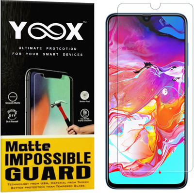 Yoox Impossible Screen Guard for Samsung Galaxy A70(Pack of 1)