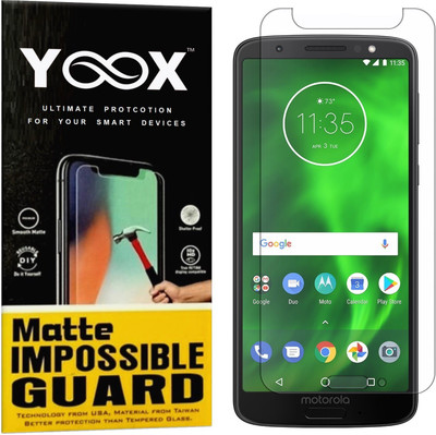 YOOX Impossible Screen Guard for Motorola Moto G6(Pack of 1)