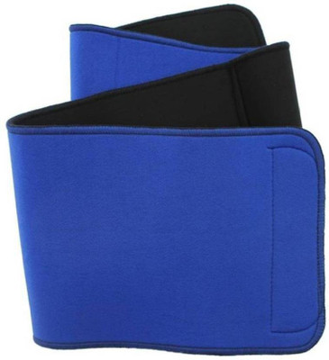 H D Enterprise Waist Trimmer Belt, Waist Toning Belt Abdominal Belt(Blue)