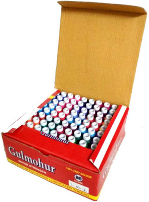 GULMOHAR MULTICOLOR Thread(135 m Pack of100)