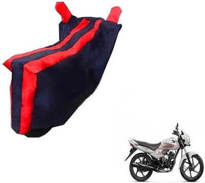 ELECTRIBLES Two Wheeler Cover for Honda(Dream Neo, Black, Red)