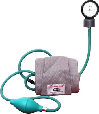 DIAMOND Dial Type Aneroid Blood Pressure Apparatus Regular Bp Monitor(Green)