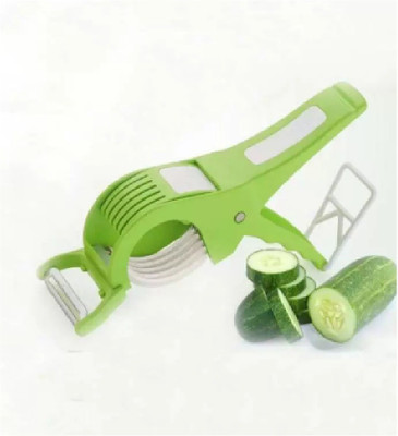 Riyansh 2 in 1 Vegetable Cutter Peeler Vegetable & Fruit Slicer(1 Cutter Peeler)