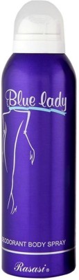 RASASI Blue Lady Deodorant Body Spray for Women, 200ml Deodorant Spray  -  For Women(200 ml)