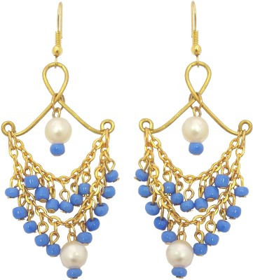 abhisu antique jewellery hand made latest pearl earrings for girls Beads, Pearl Copper, Brass Tassel Earring