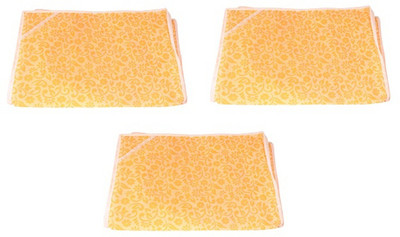 AARON INC Designer Non Woven Saree Cover Set Of 3 AI_017_PK03(Yellow)
