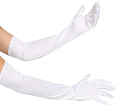 Hind Home Cotton Arm Sleeve For Men & Women(Free, White)