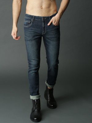 Roadster Skinny Men Dark Blue Jeans