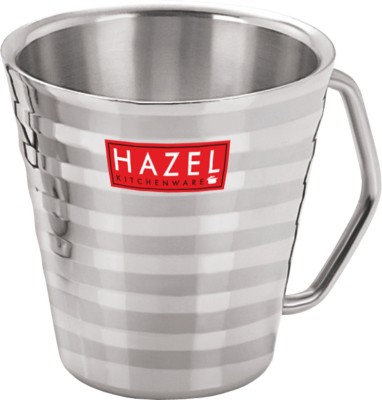 HAZEL Stainless Steel Green Tea Coffee Big Classic, 300 ml Stainless Steel Coffee Mug(300 ml)