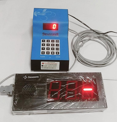 

swaggers TOKEN NUMBER DISPLAY SYSTEM Indoor PA System(75 W)