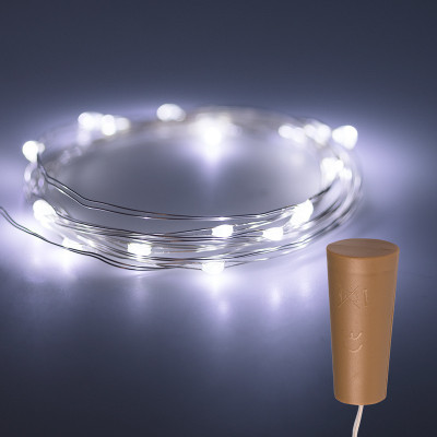dripping colors 20 LEDs 1.98 m White Steady Water Drop Rice Lights(Pack of 2)