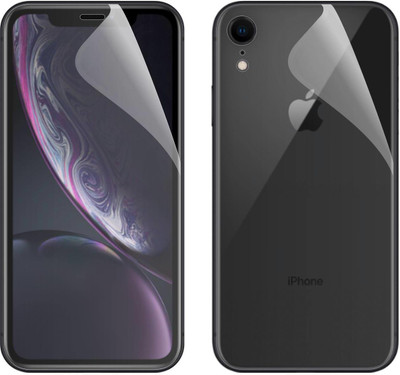 CASE CREATION Front and Back Screen Guard for Apple Iphone XR 2018(Pack of 2)