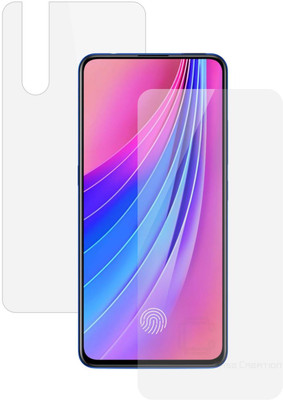 CASE CREATION Front and Back Screen Guard for Vivo V15 Pro(Pack of 2)