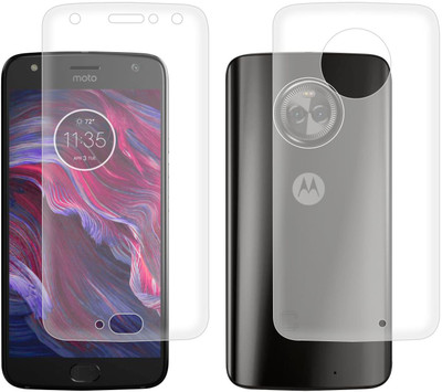 CASE CREATION Front and Back Screen Guard for Motorola Moto X4 2018(Pack of 2)