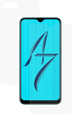 CASE CREATION Front and Back Screen Guard for Oppo A7 2018(Pack of 2)