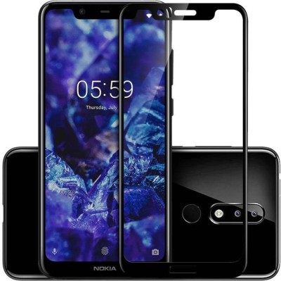 GLOBALCASE Tempered Glass Guard for Nokia 5.1 Plus(Pack of 1)