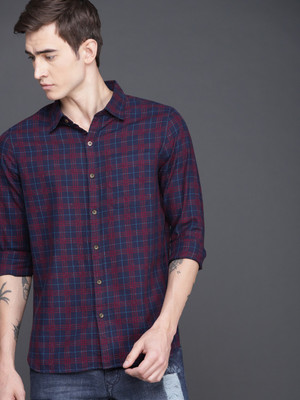 Flipkart Wrogn Blue T Shirt Striped Shirt Wrogn Navy Blue Shirt