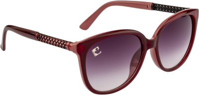 Clark N' Palmer Over-sized Sunglasses(For Women, Grey)