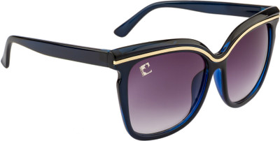 Clark N' Palmer Wayfarer Sunglasses(For Men & Women, Grey)