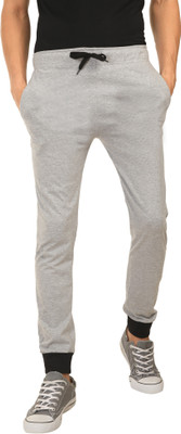 Fleximaa Self Design Men Grey Track Pants