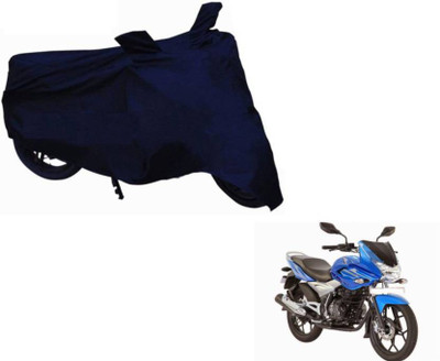 AutoRash Two Wheeler Cover for Bajaj(Discover 150 f, Blue)