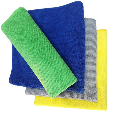 Trosskart Microfiber Vehicle Washing  Cloth(Pack Of 4, 280 GSM)
