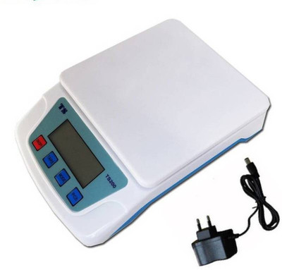 

stepgear ts200 10 kg heavy duty digital Weighing Scale(White)
