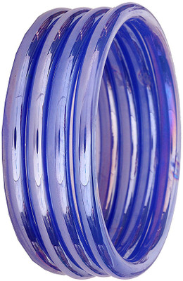 NMII Glass Bangle Set(Pack of 4)