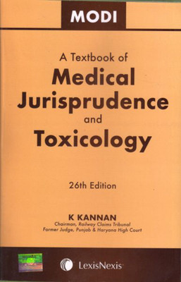 A Textbook Of Medical Jurisprudence And Toxicology(English, Paperback, K KANNAN)