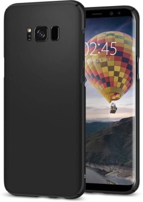 kursa hub Back Cover for Samsung Galaxy S8 Plus(Black, Shock Proof)