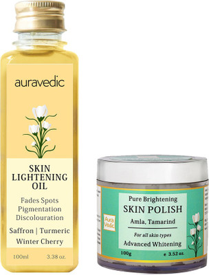 

Auravedic Lighter And Brighter Skin Combo(Set of 2)