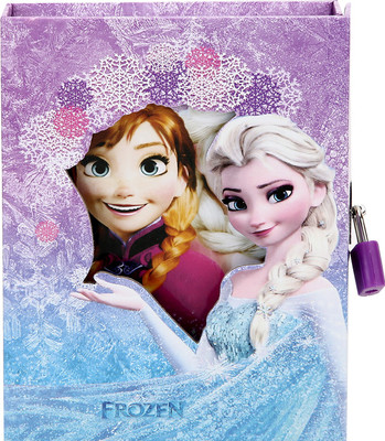Asera Frozen Regular Diary yes 40 Pages(Purple)