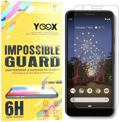 Yoox Impossible Screen Guard for Google Pixel 3A(Pack of 1)